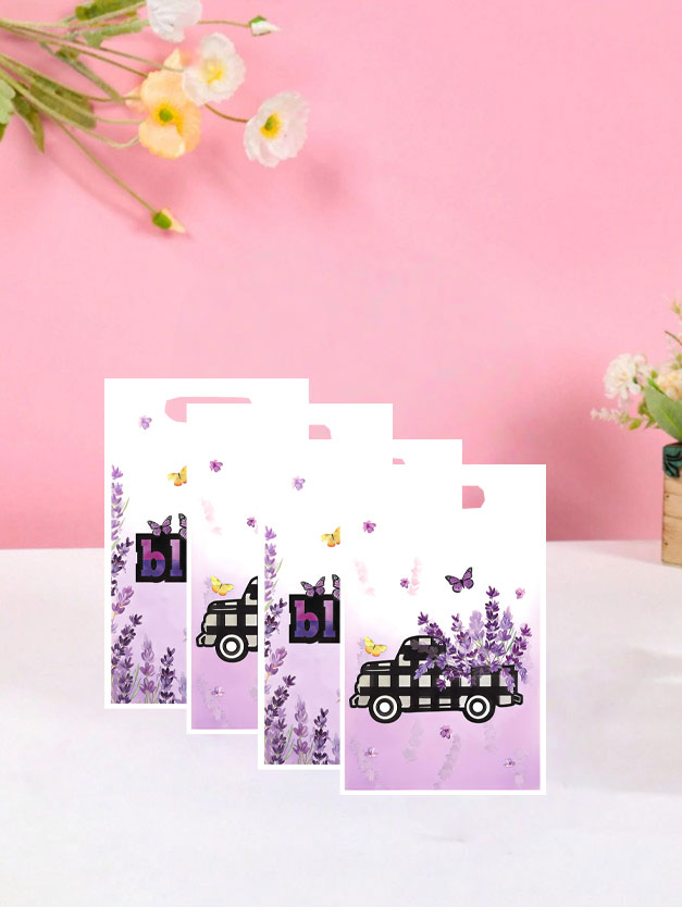 Party Games At Wedding - 20個/40個入り パープルギフトバッグ 花柄と蝶のデザイン、ラベンダー、ブルームレター、パープルギフトバッグ、ホリデーイベントやパーティー、テーマパーティー、パーティー用品、小さなパーティーギフトバッグに最適。 小さなギフト包装袋、返礼品用バッグ、誕生日、祝日、ゲーム、パーティー、お祝い、その他の機会に適したギフトバッグ。