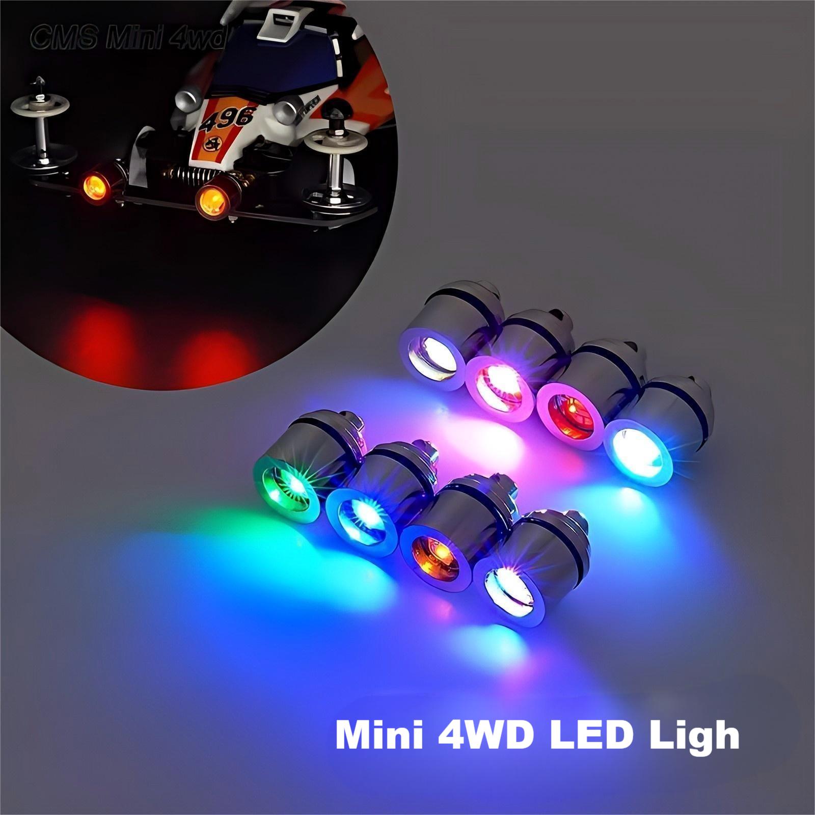 Tamiya Model Mini 4Wd - ミニ自己発光LEDランプビーズ装飾ライト タミヤミニ4WDモデルカーDIYカスタム照明アップグレードパーツ用