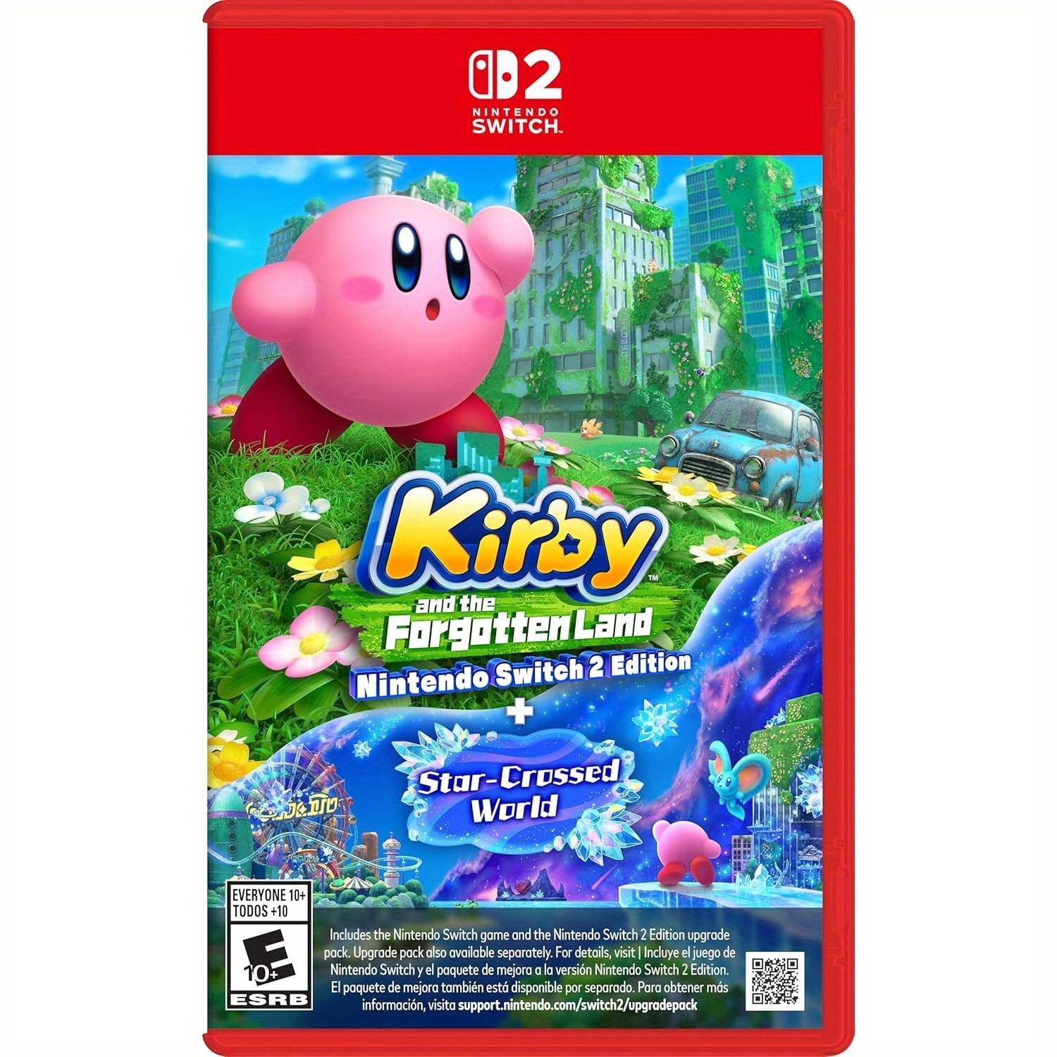 Party Games Switch 2 - カービィと忘れられた土地 + スタークロスドワールド 物理ビデオゲームカード（ニンテンドースイッチ2版）-香港版