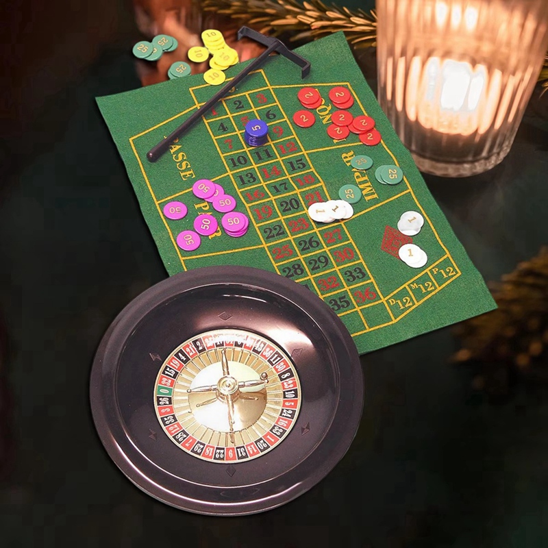 ルーレットホイール装飾用品、インタラクションテーブルゲーム、 - Party Games No Supplies のレビューと価格