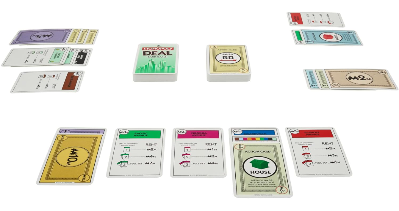 ハスブロ モノポリー ディールカードゲーム |   クイック - Hasbro Game Monopoly のレビューと価格