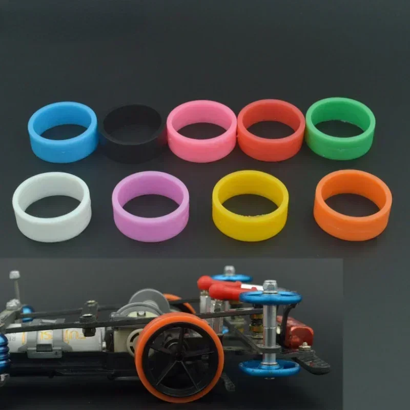 4 個の自家製大直径大口径超薄型タイヤ タミヤミニ 4WD  - Tamiya Model Mini 4Wd のレビューと価格