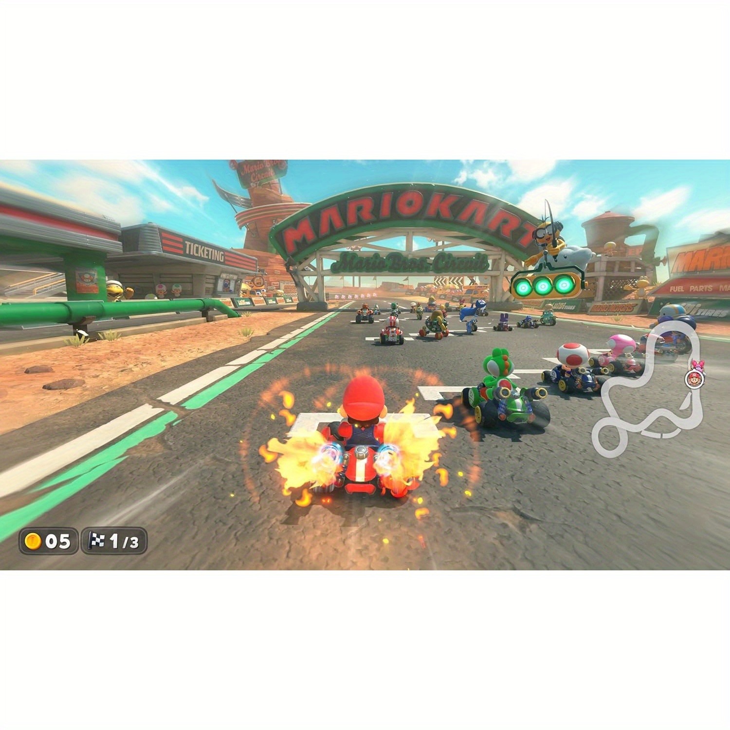 マリオカートワールド フィジカルビデオゲームカード (ニンテ - Party Games Switch 2 のレビューと価格