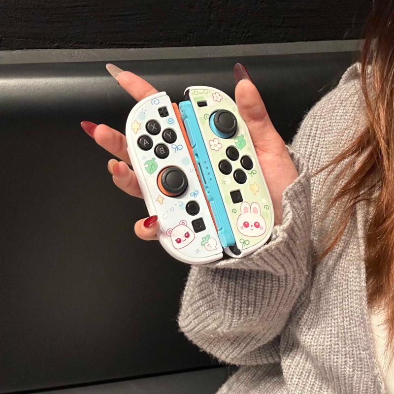 かわいい動物パーティーSwitch2保護シェル漫画柄カスタマ - Party Games Switch 2 のレビューと価格