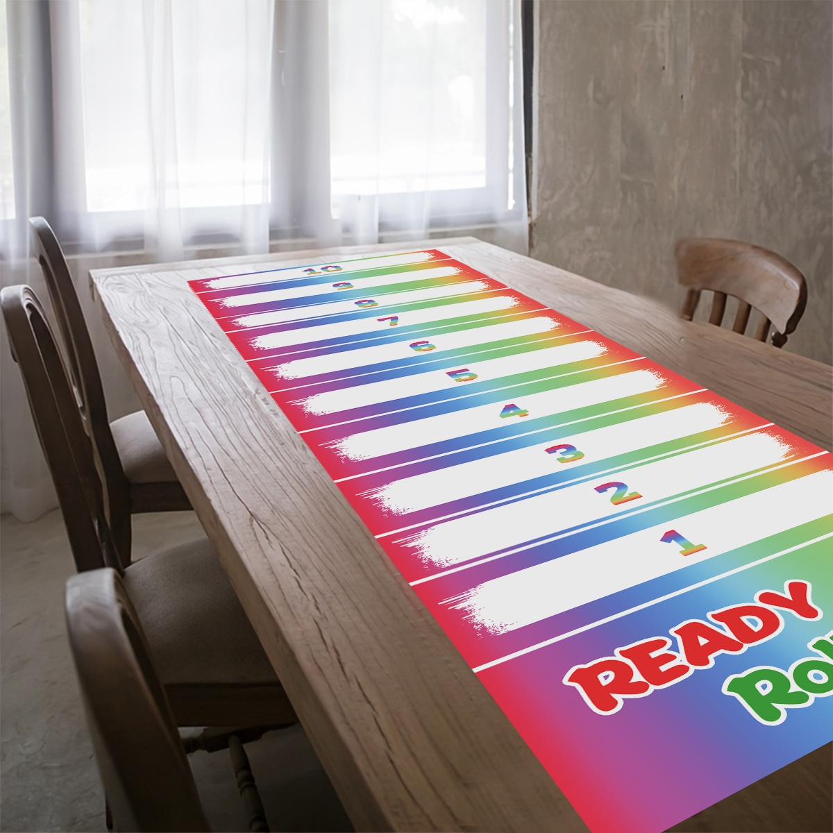 1pc レインボースクロールスコアリングゲーム DIY ボト - Party Games No Supplies のレビューと価格