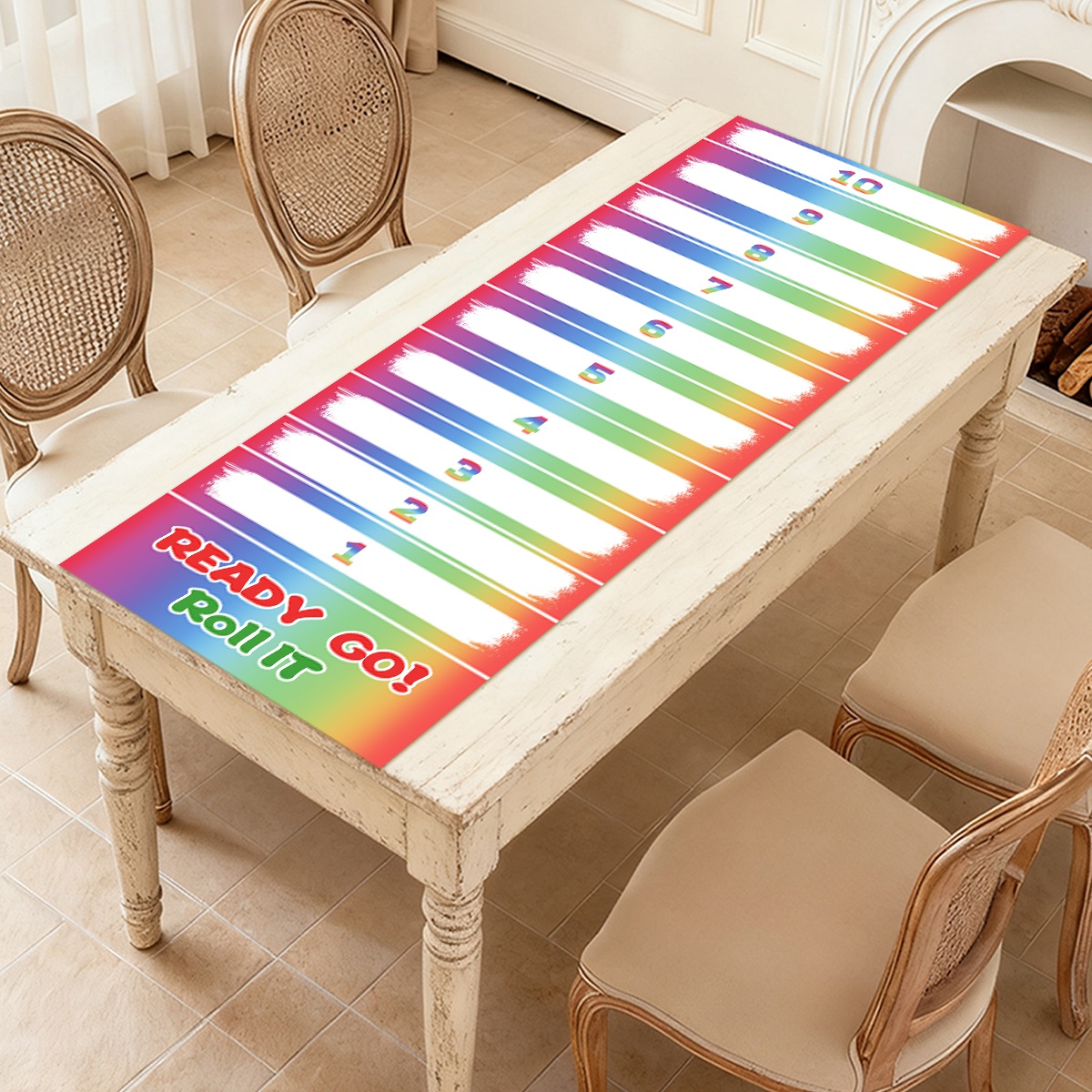 1pc レインボースクロールスコアリングゲーム DIY ボト - Party Games No Supplies のレビューと価格