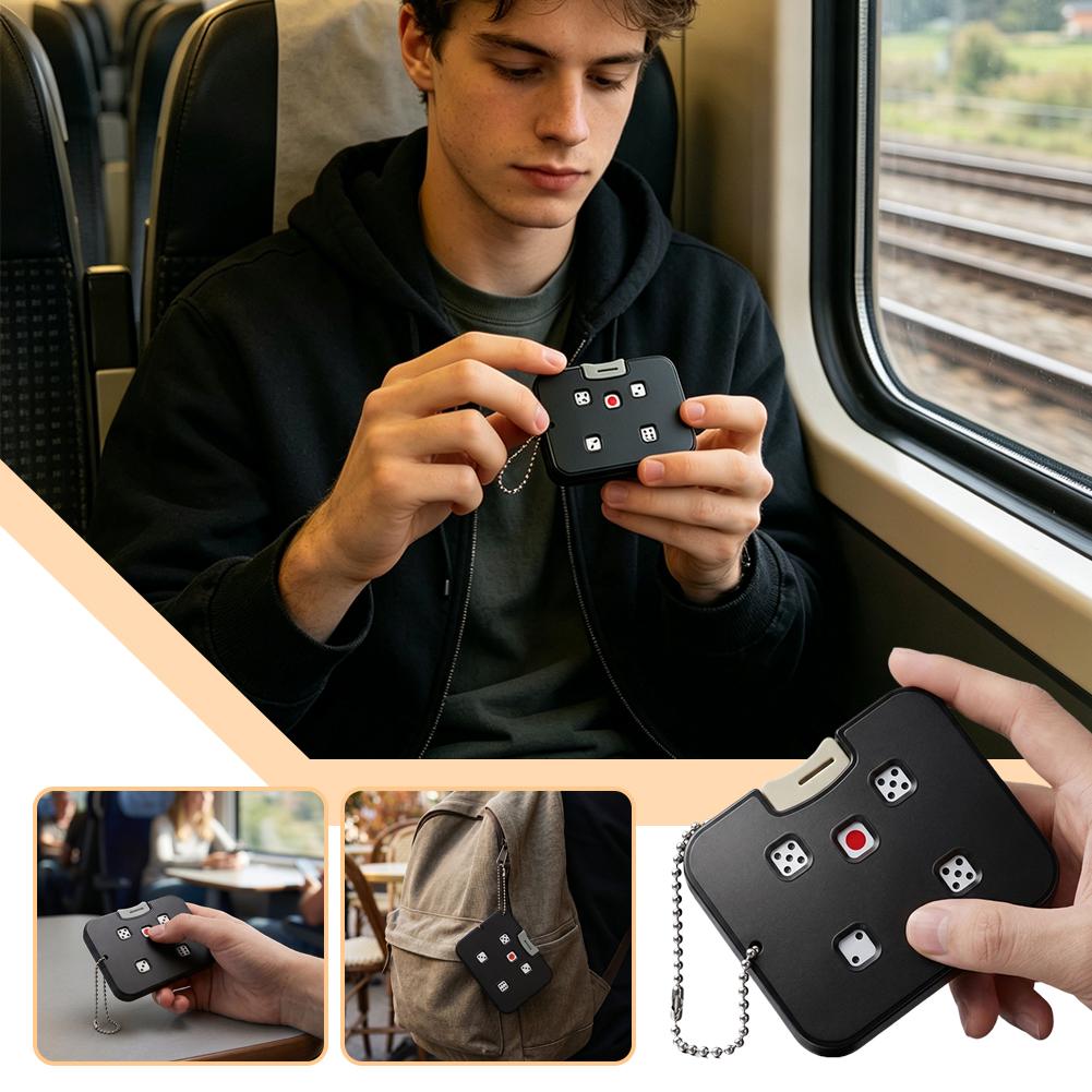 斬新な5穴ダイス型フィジェットスライダー、プレス式おもちゃ、 - Party Games No Supplies のレビューと価格