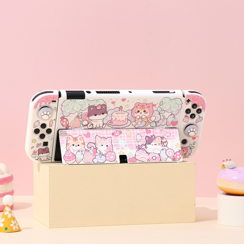 オリジナルデザイン Switch2 保護シェル 漫画猫 ケー - Party Games Switch 2 のレビューと価格