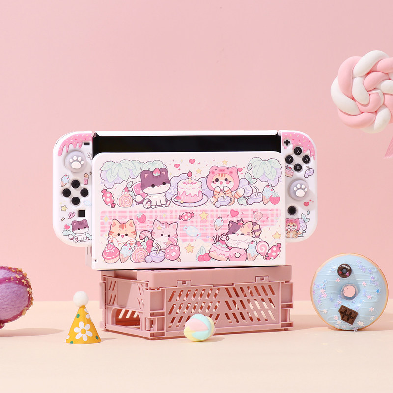 オリジナルデザイン Switch2 保護シェル 漫画猫 ケー - Party Games Switch 2 のレビューと価格