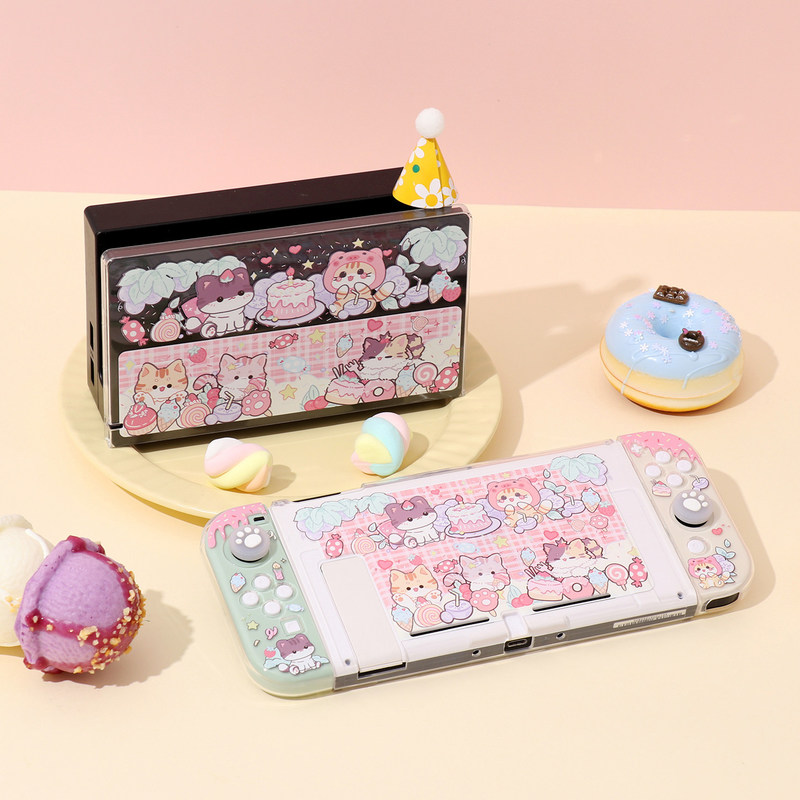 オリジナルデザイン Switch2 保護シェル 漫画猫 ケー - Party Games Switch 2 のレビューと価格